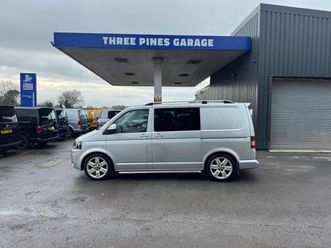 volkswagen transporter 2.0 tdi 140ps highline kombi l1 factory crew cab no vat