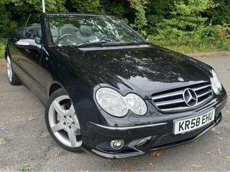 3.0 clk280 sport cabriolet 7g-tronic 2dr
