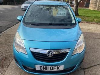 2011 vauxhall meriva 1.4t 16v [140] exclusiv 5dr mpv petrol manual