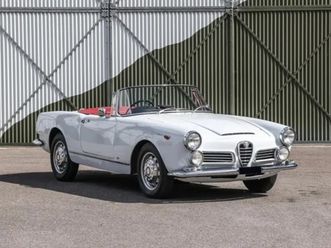 alfa romeo 2600 spider by touring