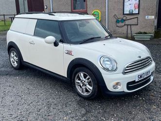 mini, clubvan, car derived van, 2013, manual, 1598 (cc)