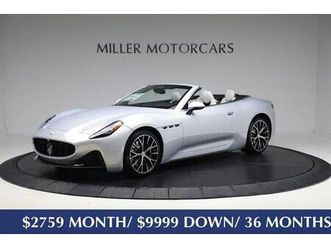 new 2026 maserati grancabrio modena