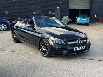 2022 mercedes-benz c-class 3.0 c43 amg night edition premium plus cabriolet