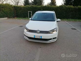 volkswagen touran 1.6 tdi 115 cv scr executive blu
