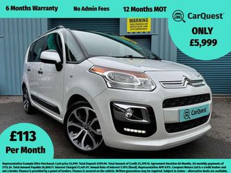 citroen c3 picasso 1.6 c3 picasso selection hdi 5dr