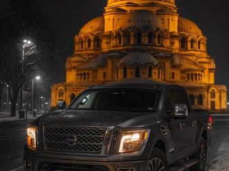nissan titan 5.6 lpg с. горна малина • olx.bg