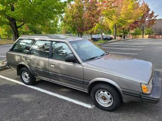 rare classic 1989 subaru loyale wagon