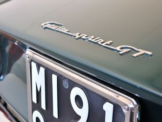 gt giulia sprint gt 1.6 105.02 asi oro conservatissima
