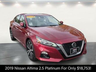 2019 nissan altima 2.5 platinum