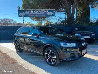 audi q7 3l v6 tdi 272cv quattro s-line boite auto 7 places 2017 1ère main