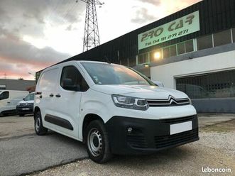 citroën berlingo phase 2 hdi 100 cv tva recuperable 1ere main entretien complet a jour