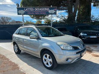 renault koleos 2l dci 150cv 4x4 privilege 2008