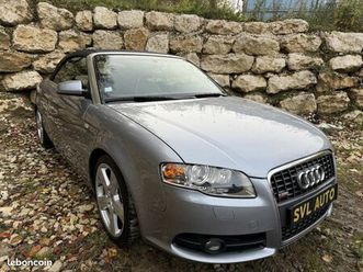 audi a4 cabriolet 3.0 v6 tdi 233ch dpf s line quattro