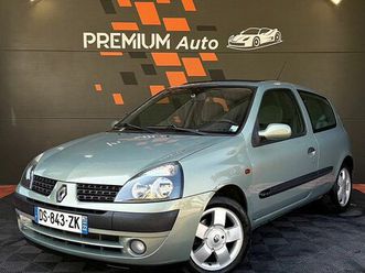 renault clio 1.4 i 100 cv authentique luxe toit ouvrant distribution neuve