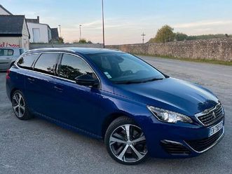 peugeot 308 sw 1.6 thp gt - ct ok - 4 pneus neige
