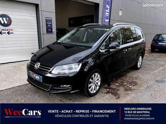 volkswagen sharan 2.0 tdi carat 4motion - 140 - suivi complet