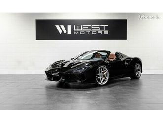 ferrari f8 spider v8 3.9 720 - française / lift / display / caméra / alcantara/carbone/baquets 3429emois