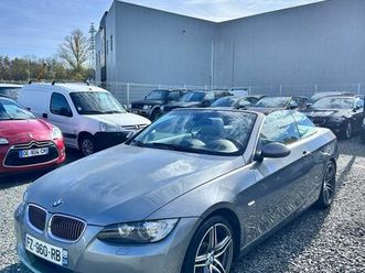 bmw série 3 e93 330d cabriolet 3.0 d 24v 235 cv luxe m57 / garantie 12 mois