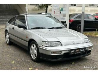 honda crx 1.6 124ch - historique d'entretien complet - pack sport - sièges sport - 120000km
