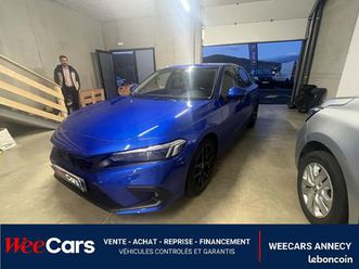 honda civic 2.0 i-mmd e-hev 184h 145 full-hybrid 1kwh advance bva / entretien honda / garantie 12 mois