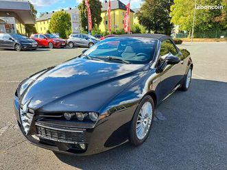 alfa romeo spider 2.2jts 16v 185ch cabriolet - historique d'entretien complet - bvm - clim - keyless go - 70000km