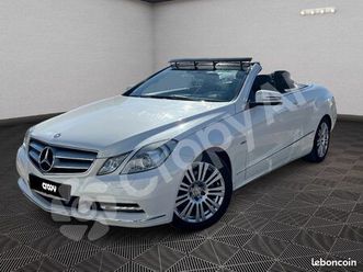 mercedes benz classe e 220 cabriolet garantie 12 mois
