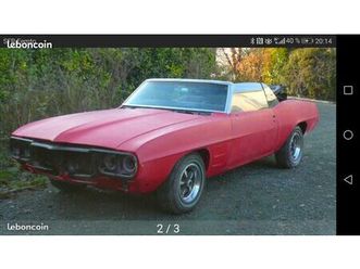 pontiac firebird 69 convertible