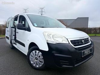 (5places) peugeot partner 1.6l hdi 100 cabine approfondie l2 - 1°main/17200km