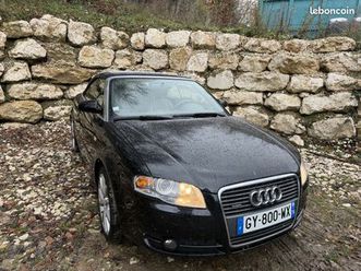audi a4 cabriolet 3.2 v6 fsi 256ch ambition luxe quattro tiptronic
