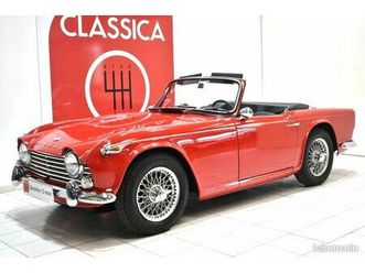 triumph tr4a tr 4 a irs – 1965 – signal red