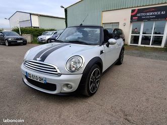 mini cabriolet r57 d 112 ch cooper pack red hot chili