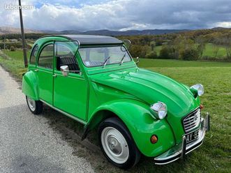 citroën 2cv verte de 1978 prête à rouler