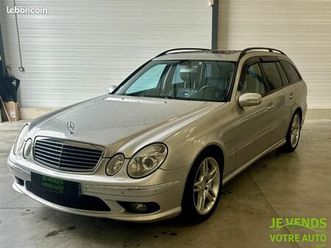 mercedes classe e 55 amg bva