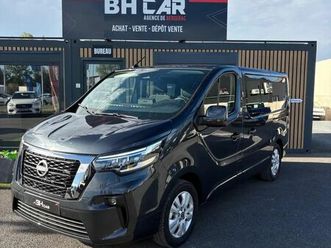 nissan primastar combi l1h1 5pl 170ch bva finition tekna / garantie 5 ans / intérieur bois
