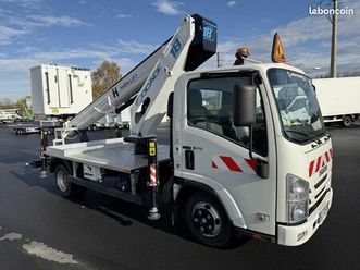 isuzu m21 1.9 d nacelle socage 18t (18 mètres) déport 10 mètres - neuve modèle de