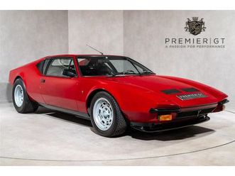 de tomaso pantera l. huge history portfolio. immaculate example.