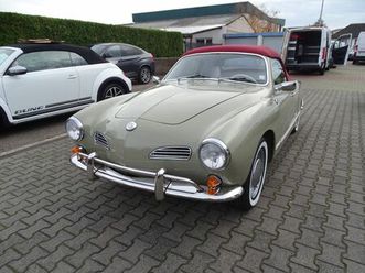 volkswagen karmann ghia cabrio vollständig restauriert