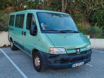 vends peugeot boxer minivan 9 places