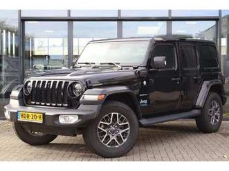 jeep wrangler - 4xe 380 sahara / plug in hybrid / apple carplay / front camera