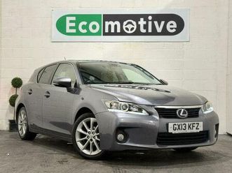 2013 lexus ct 200h 1.8 luxury