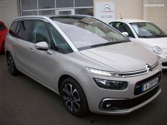 citroën c4 spacetourer blue hdi 130 cv..shine pack7 places