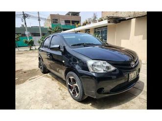toyota etios 2017 usado dual mecánico impecable