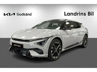 kia ev6 84 kwh awd gt-line 325 hk sollucka kia godkänd