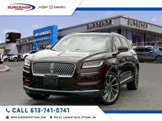 2023 lincoln nautilus reserve