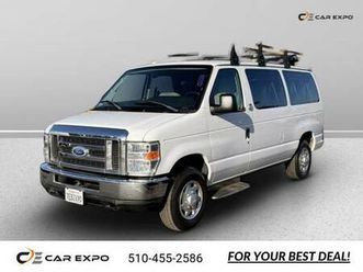 2014 ford e150 passenger xlt van 3d van oxford white