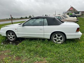 chrysler le baron cabriolet - 1992
