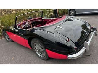 1962 austin-healey 3000 noir manuel, 4 vitesses conduite...