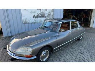 1973 citroen ds gris automatique, 4 vitesses conduite à g...