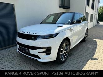 land rover range rover sport 3.0 p510e autobiography