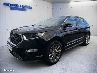 ford edge 210cv tdci - finition vignale - 4x4 - régulateur acc - hayon électrique - attelage - toit ouvrant - caméra
